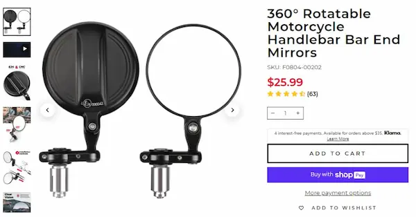 360°-rotatable-motorcycle-handlebar-bar-end-mirrors
