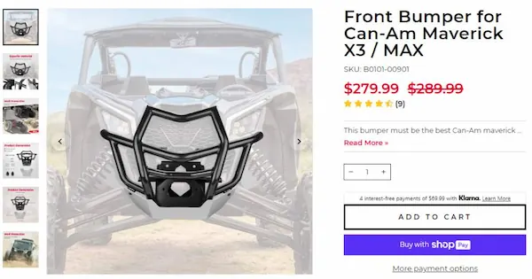 front-bumper-for-can-am-maverick-x3-max