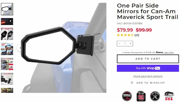 one-pair-side-mirrors-for-can-am-maverick-sport-trail