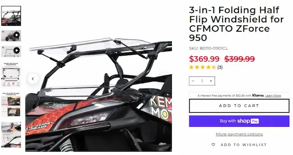 3-in-1-folding-half-flip-windshield-for-cfmoto-zforce-950