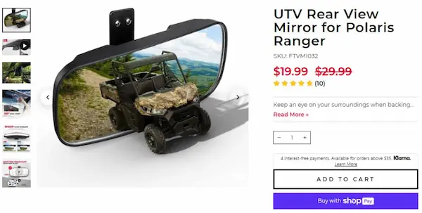 utv-rear-view-mirror-for-polaris-ranger