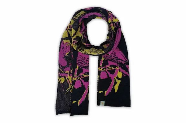black-pink-yellow-sallivus-merino-wool-scarf