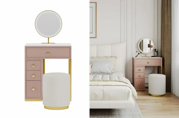 modern-minimalist-makeup-vanity-table-set