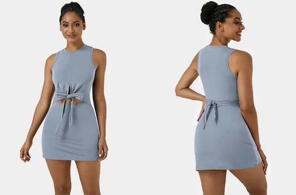 sleeveless-cut-out-tie-back-2-piece-pocket-mini-yoga-activity-dress