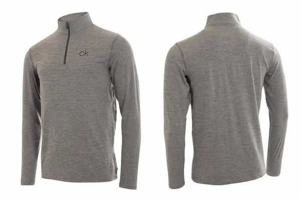 calvin-klein-newport-½-zip -pullover-silver